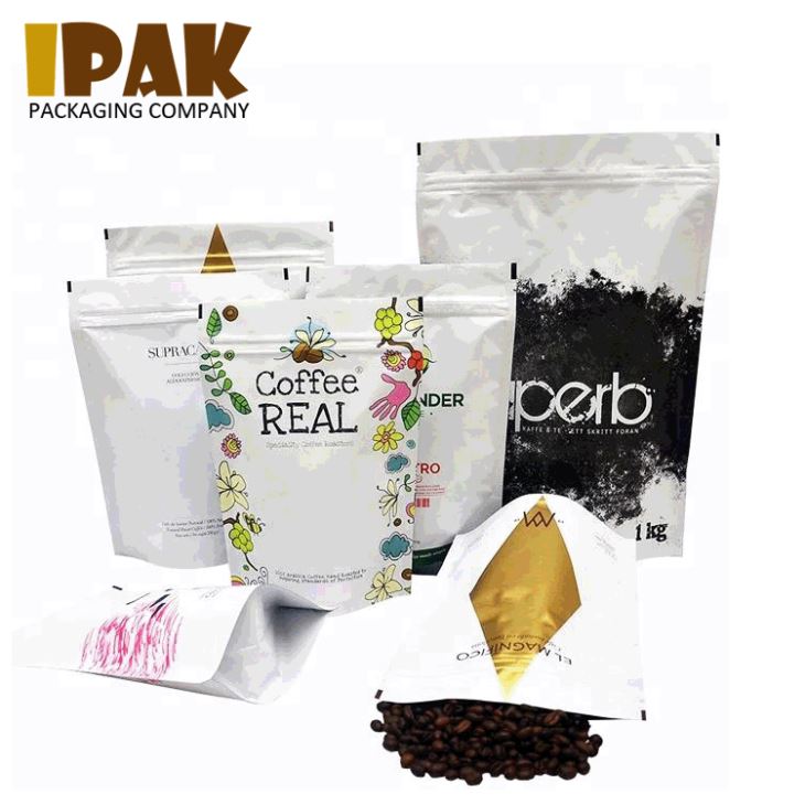 Stand Up Coffee Powder Packaging Bags